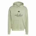 Herren Sweater mit Kapuze Adidas Brand Love French Terry Hoodie grün – LuxeStyle Schweiz