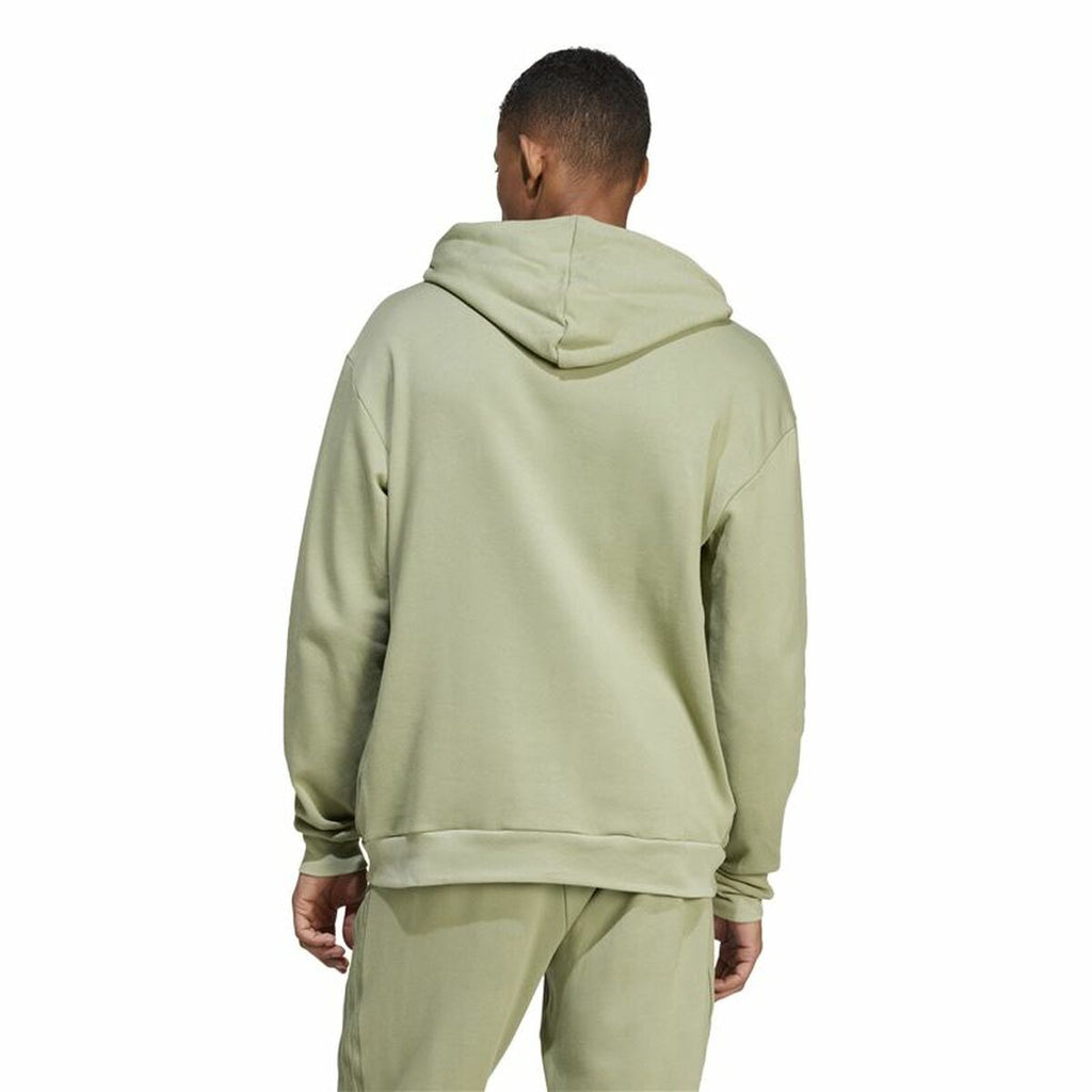 Herren Sweater mit Kapuze Adidas Brand Love French Terry Hoodie grün – LuxeStyle Schweiz