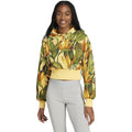 Damen Sweater mit Kapuze Adidas FARM HOODIE JD6282 Gelb