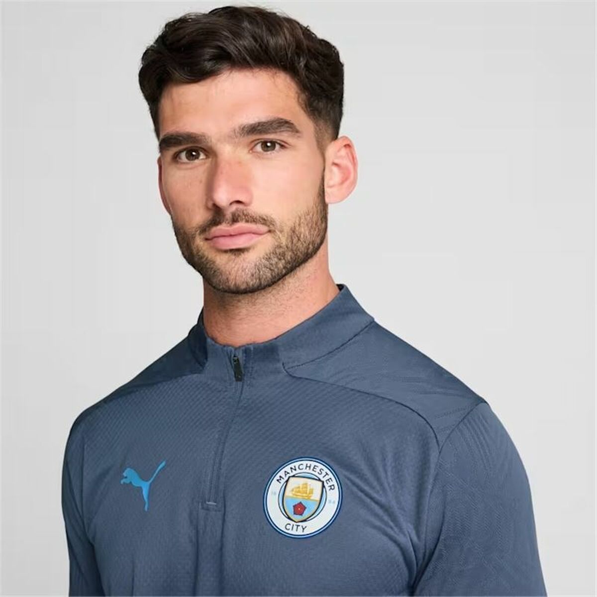 Trainings-Sweatshirt für Erwachsene Puma Manchester City 24/25 Training – LuxeStyle Schweiz