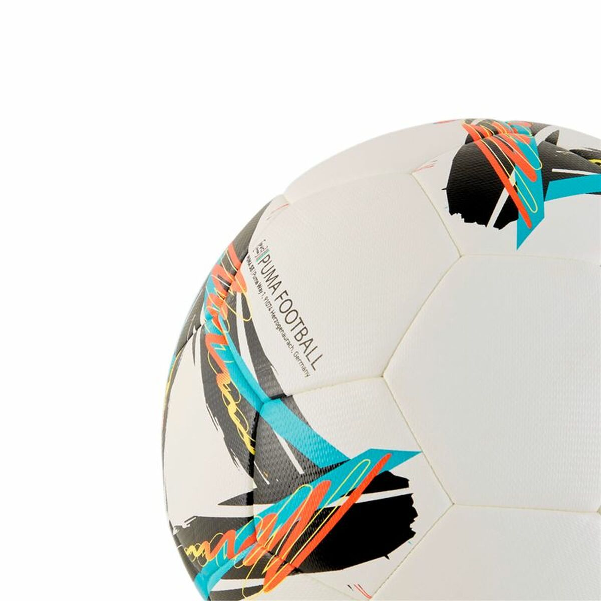 Fussball Puma Orbita Liga F Hyb Weiß Größe 5