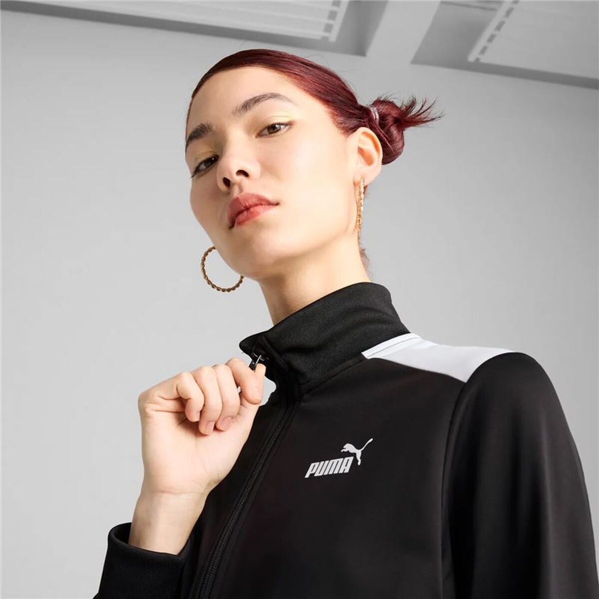Trainingsanzug «Puma Poly» · Schwarz · Damen