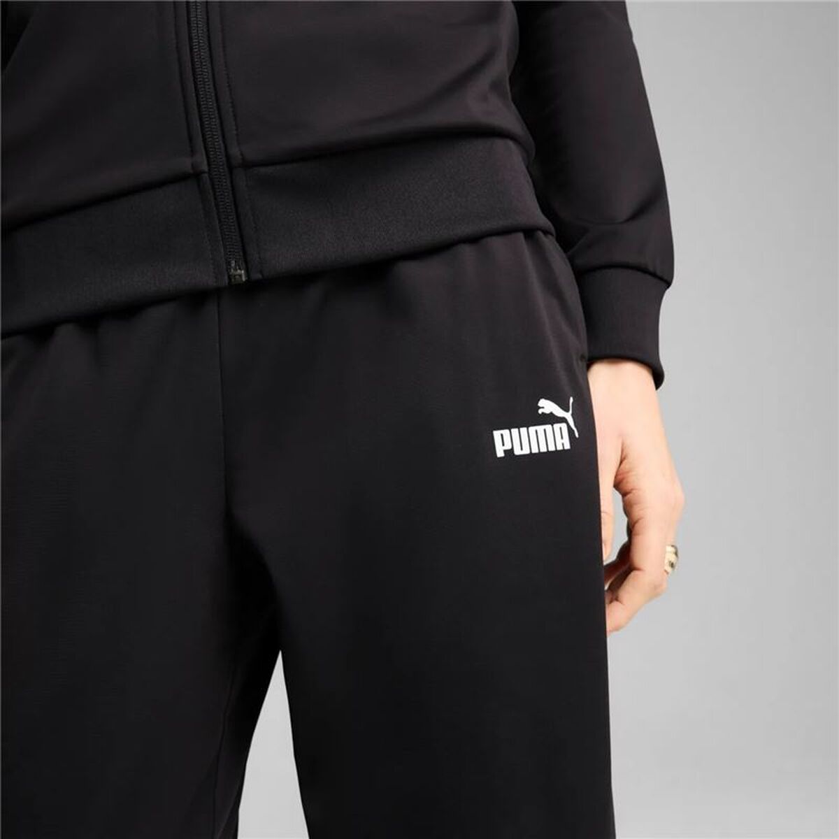 Trainingsanzug «Puma Poly» · Schwarz · Damen