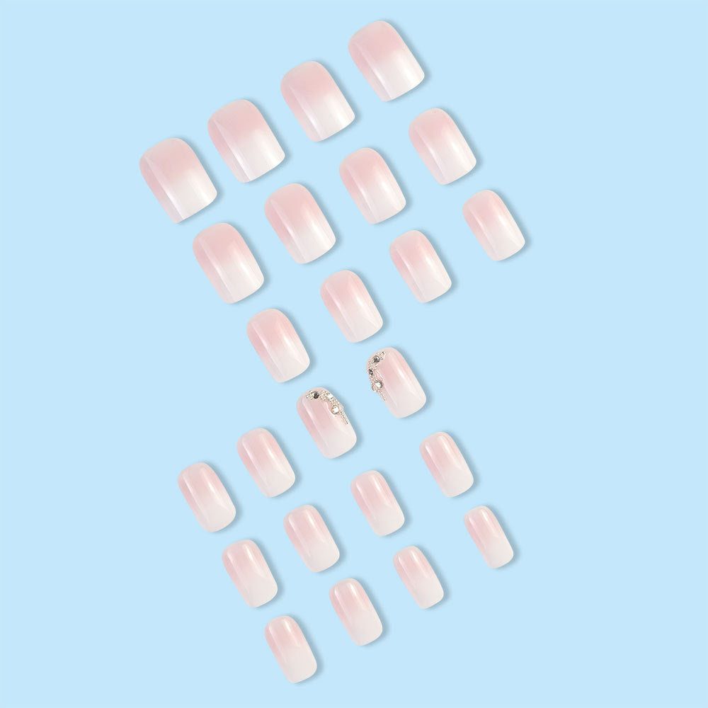 Eis-transparentes Gradient Nagelset