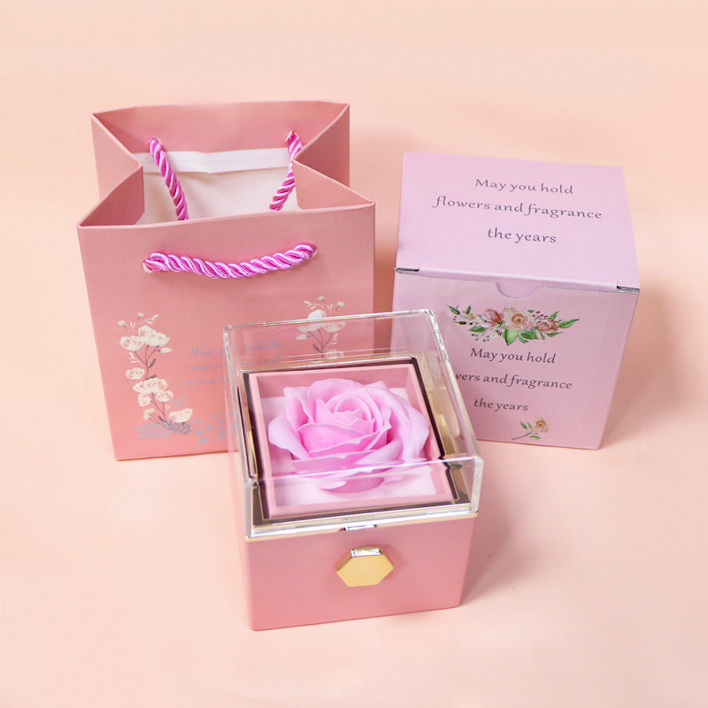 Rosenbox mit Drehfunktion