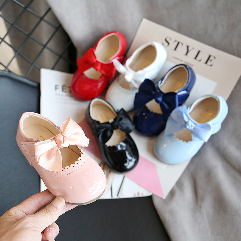 Baby Prinzessinnen-Schuhe mit Klettverschluss – Bild 3 | LuxeStyle
