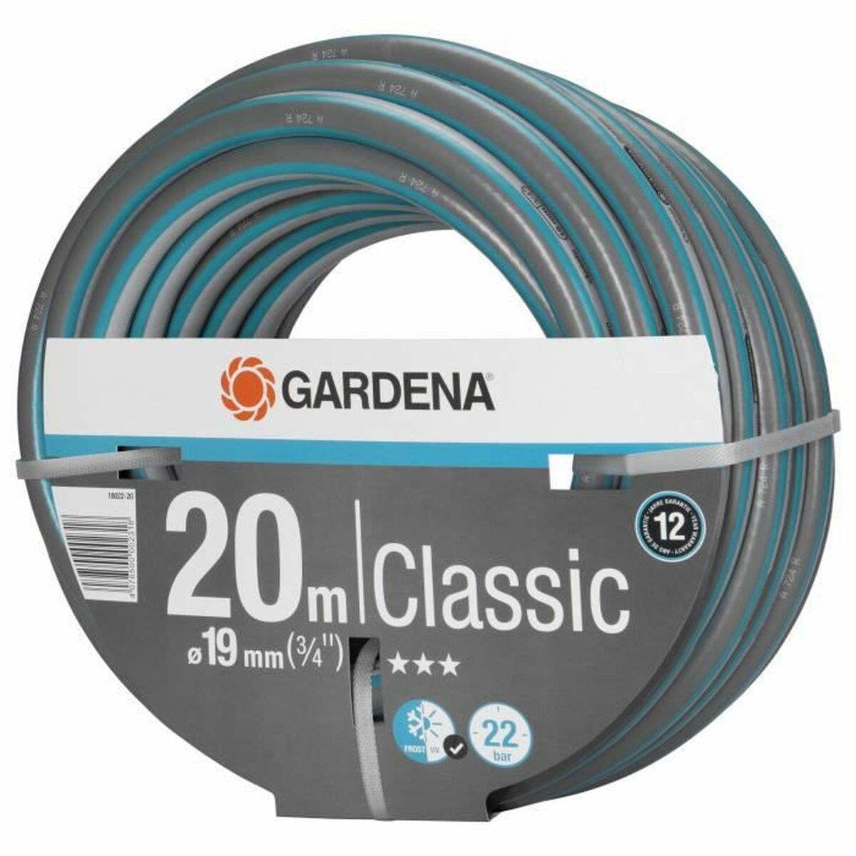 Schlauch Gardena Classic PVC 20 m Ø 19 mm