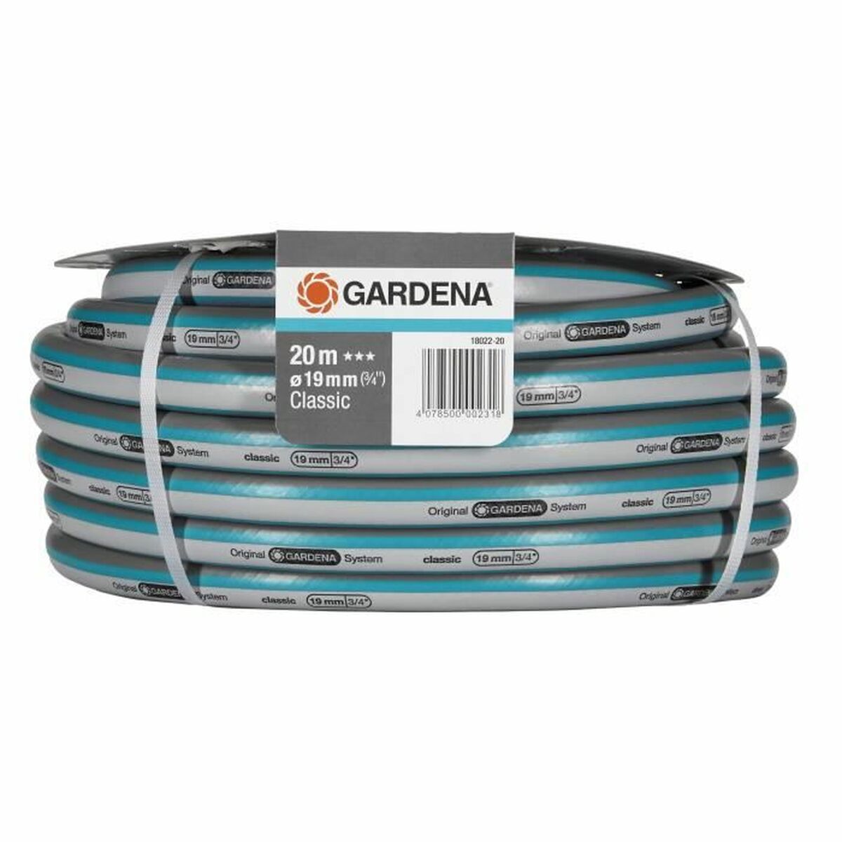 Schlauch Gardena Classic PVC 20 m Ø 19 mm
