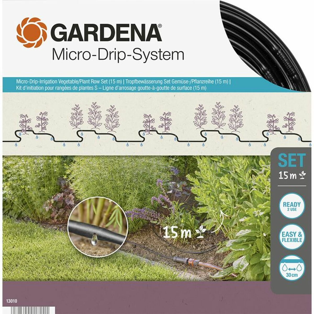 Tropfbewässerungssystem Gardena