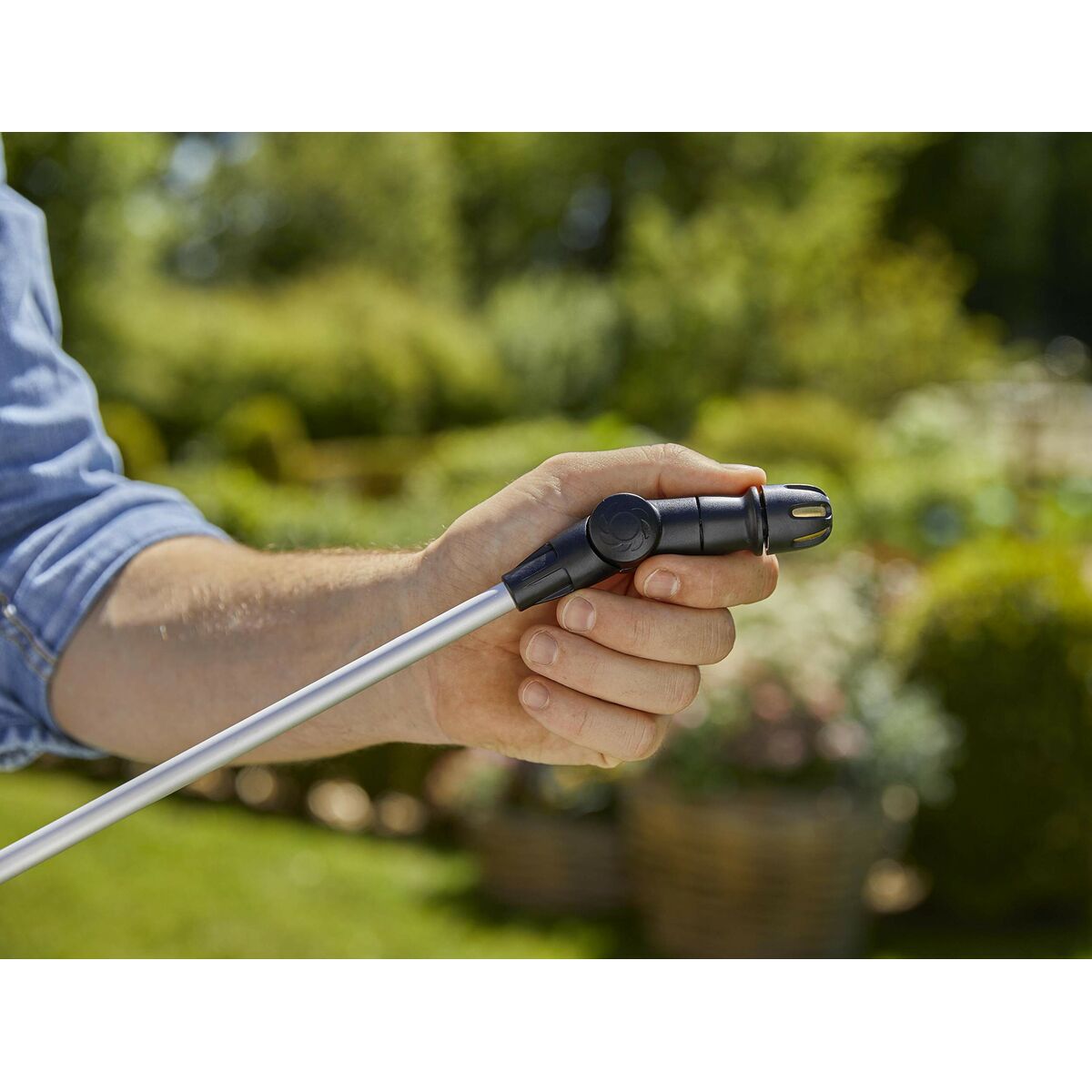 Bewässerungslanze Gardena Teleskopisch/ausziehbar Schwarz/Grau 40-100