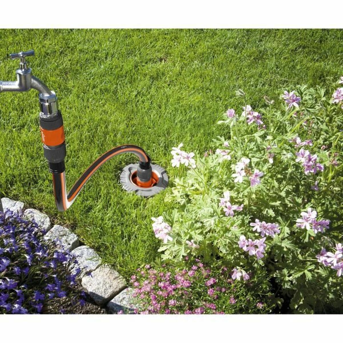 Schlauchanschluss Gardena Bewässerungssystem Ø 19 mm 2 m