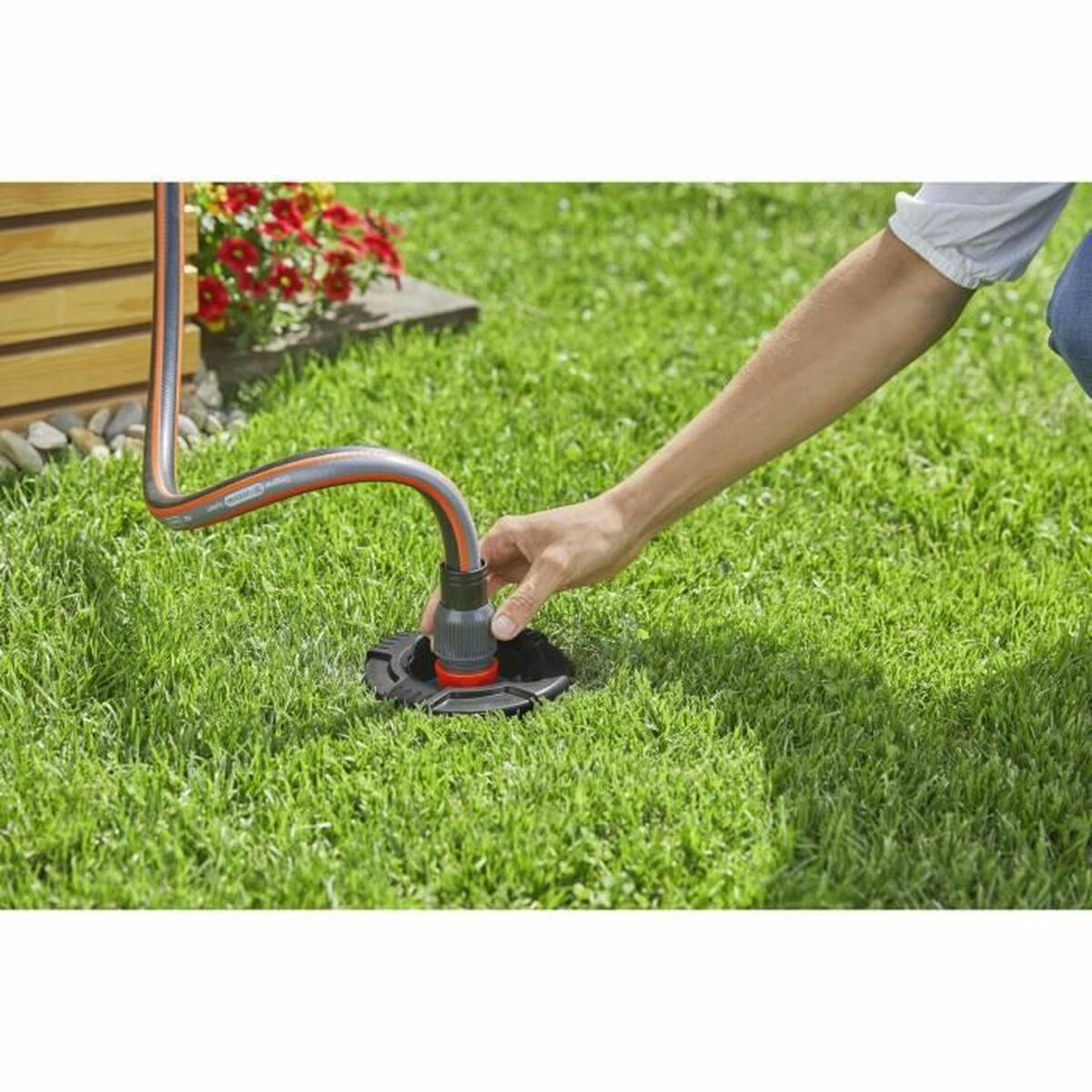 Schlauchanschluss Gardena Bewässerungssystem Ø 19 mm 2 m