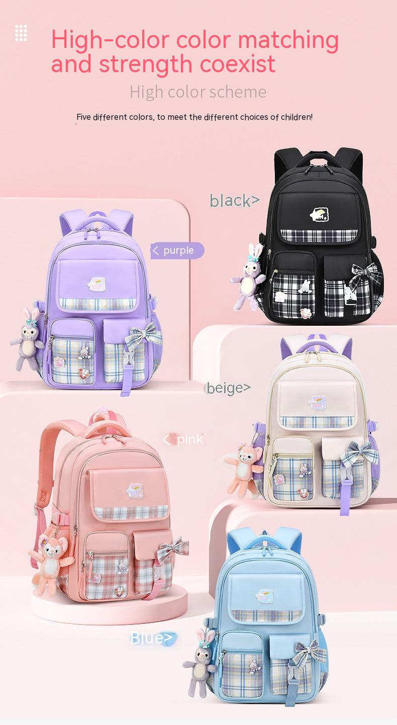 Kinder-Rucksack mit grosser Kapazität und leichtem Design – Bild 8 | LuxeStyle