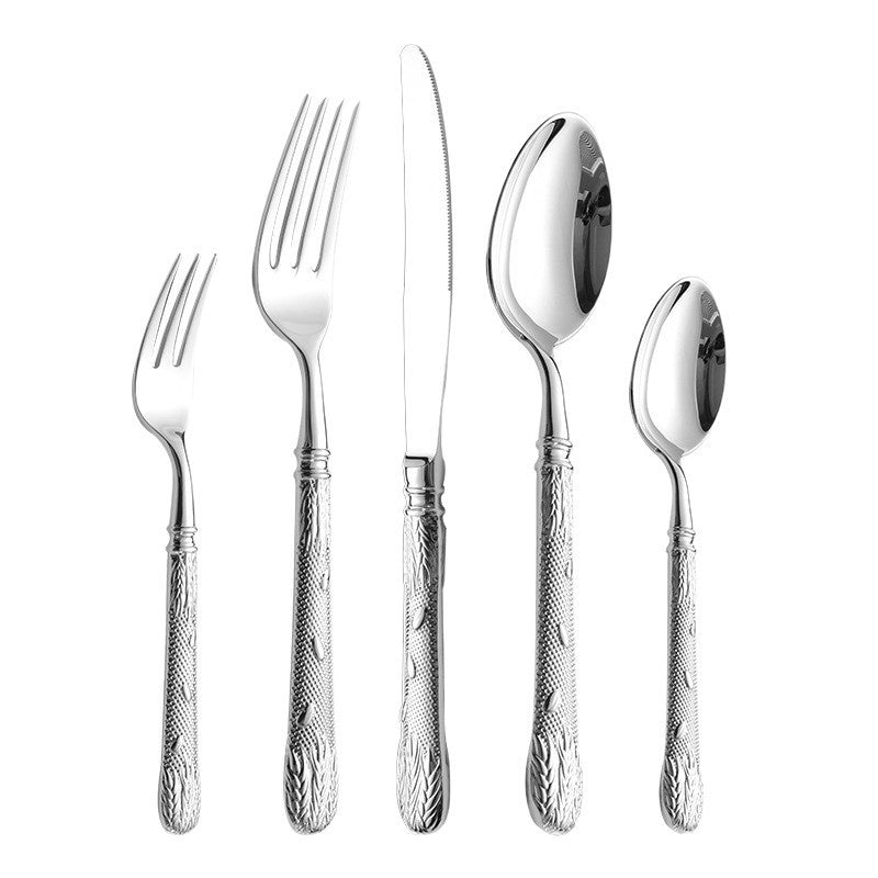 Edles Besteck-Set aus Edelstahl