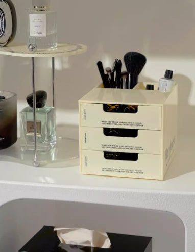 Nordischer Acryl Organizer mit Schubladen – Bild 6 | LuxeStyle
