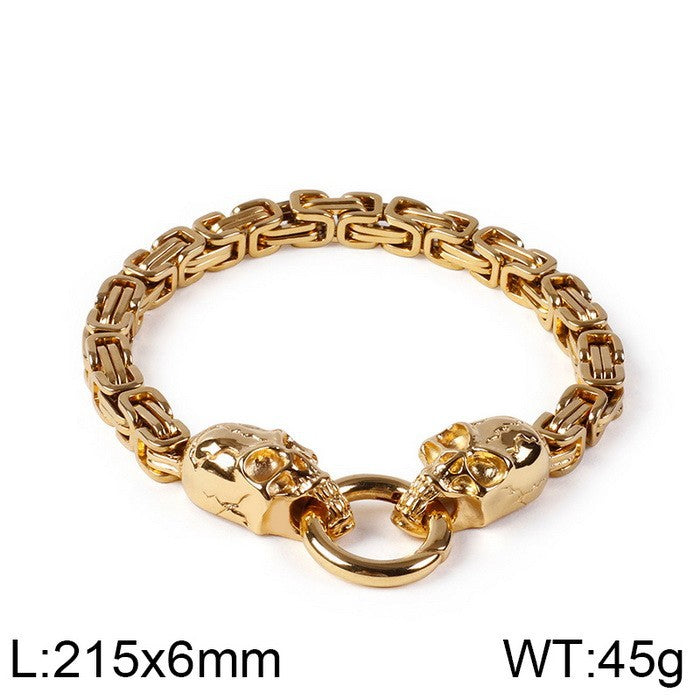 Verstellbares Imperial-Armband aus Titanstahl – Bild 3 | LuxeStyle