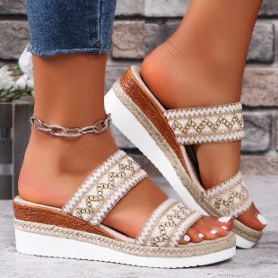 Keilabsätze Sandalen