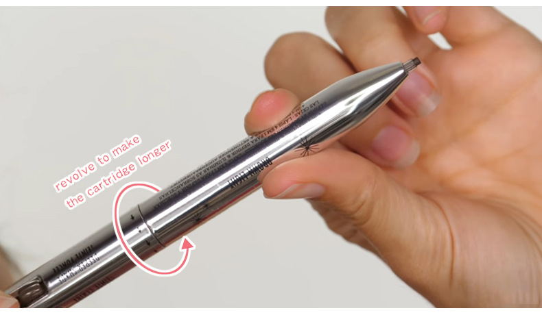 Brow Pencil Spinning Round – 3‑in‑1 Augenbrauenstift – Bild 14 | LuxeStyle