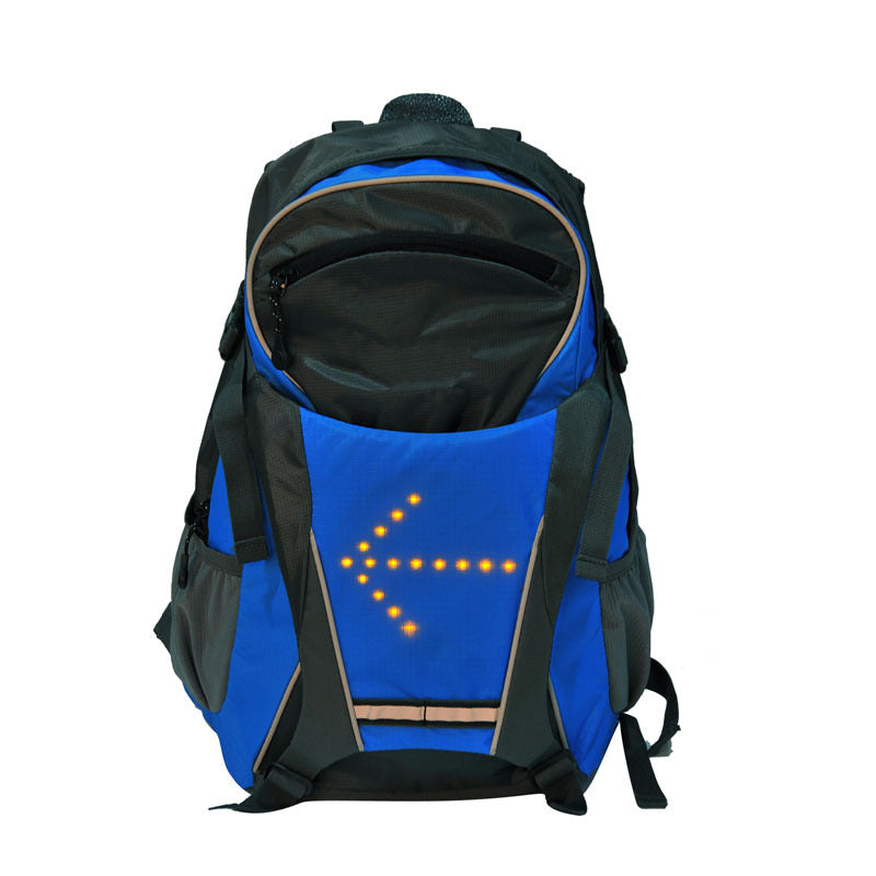 Fahrradrucksack mit LED-Warnlicht – Bild 4 | LuxeStyle