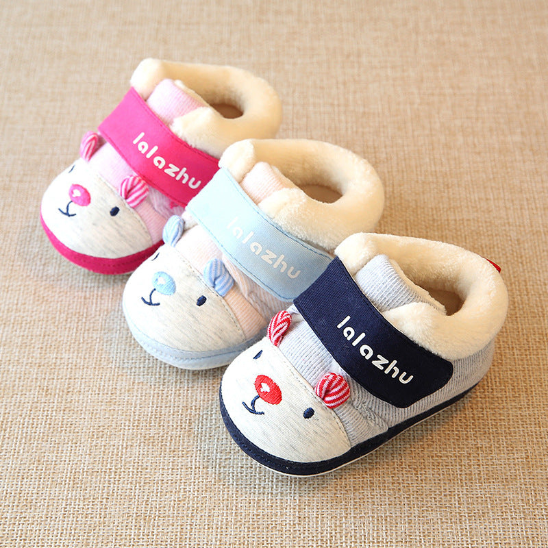 Babyschuhe aus Baumwolle – neutral, Herbst/Winter | LuxeStyle
