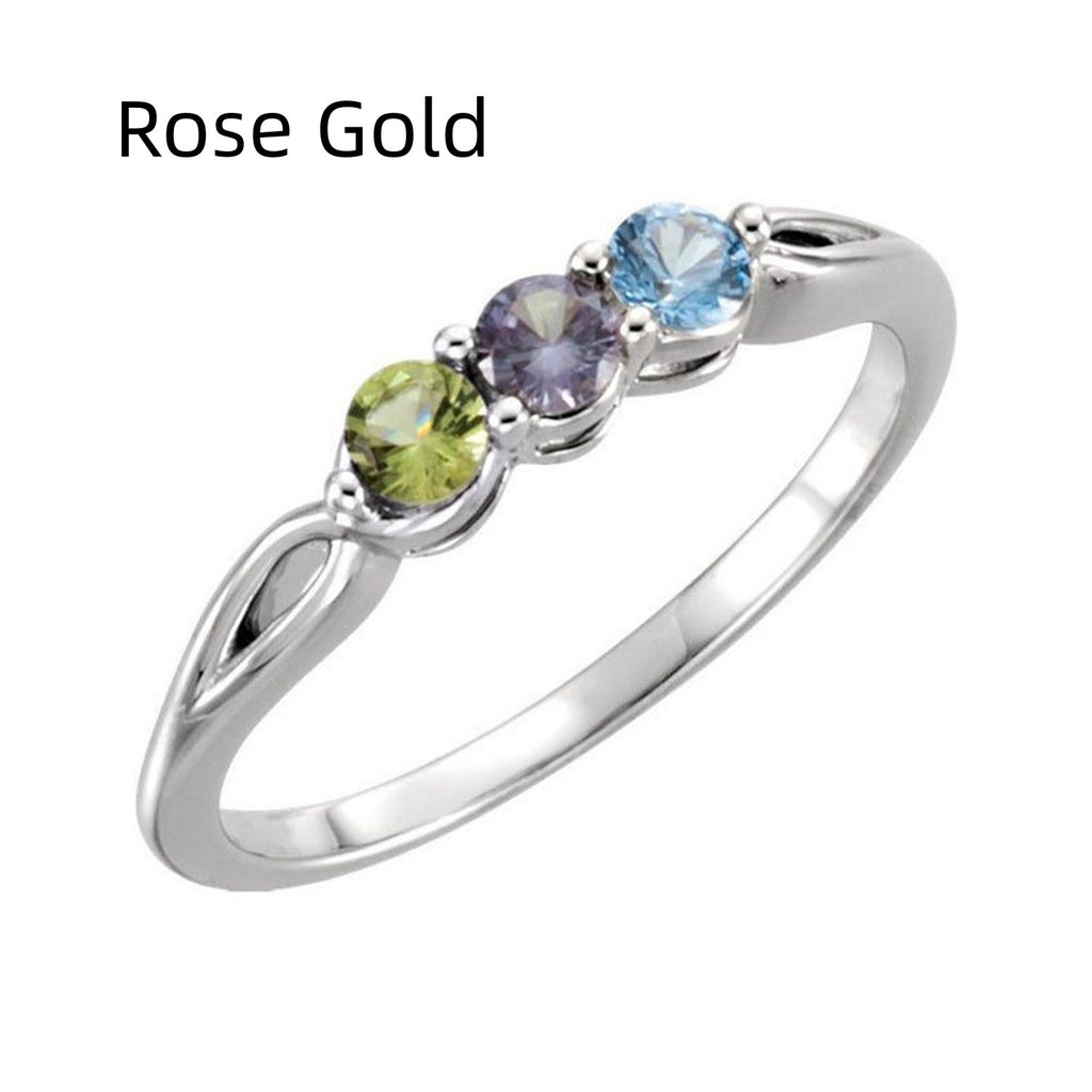 Geburtsstein Ring – schlicht & elegant