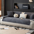Sofa-Kissen aus gemütlichem Coral Fleece