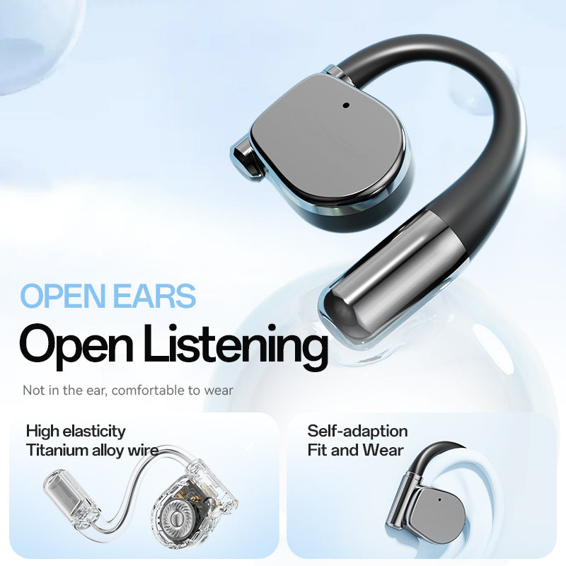 Kabellose Open-Ear Kopfhörer mit Ohrhaken