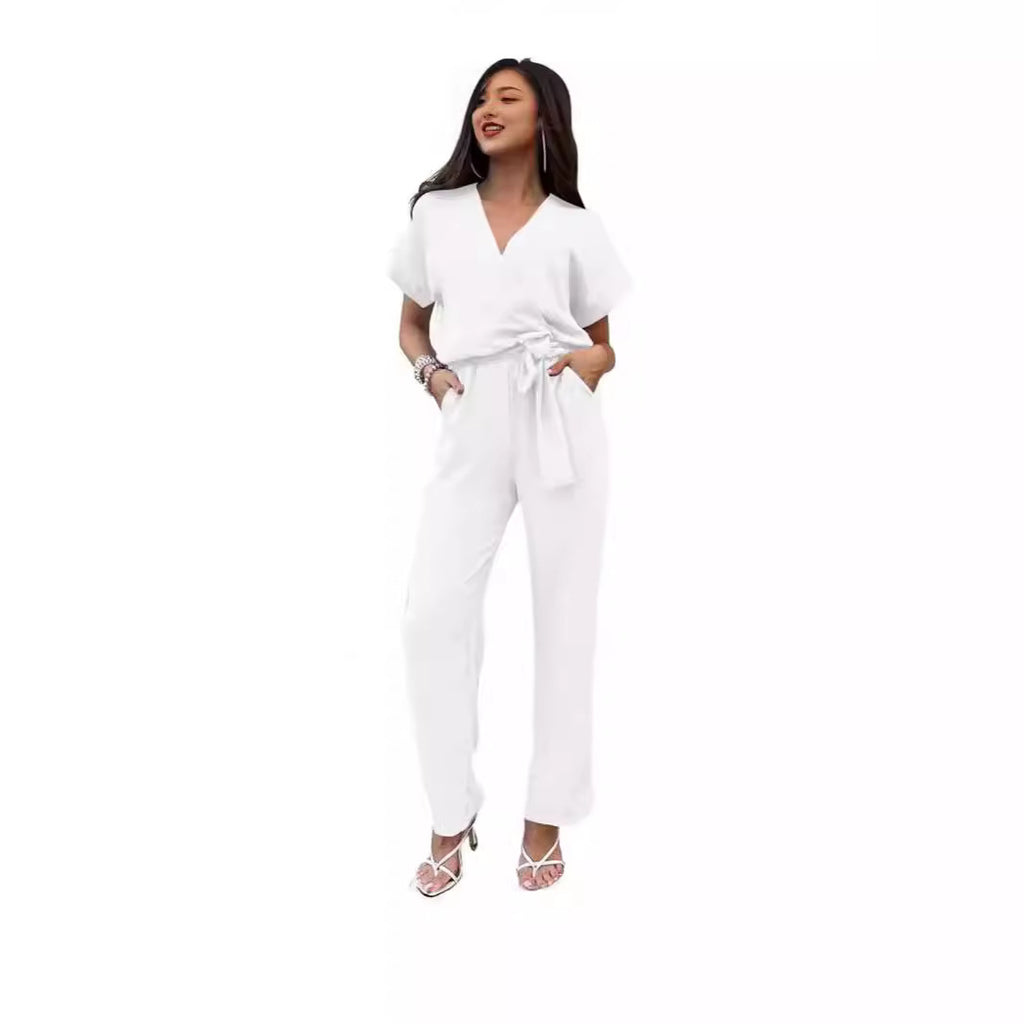 Einfacher Jumpsuit mit Tasche