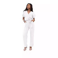 Einfacher Jumpsuit mit Tasche