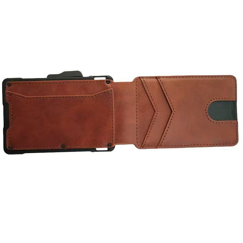 Leder-Kartenhalter für Herren