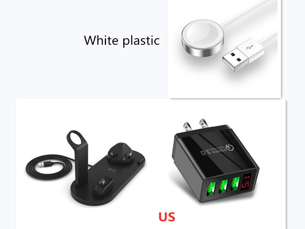 4-in-1 Wireless Ladestation mit Schnellladefunktion