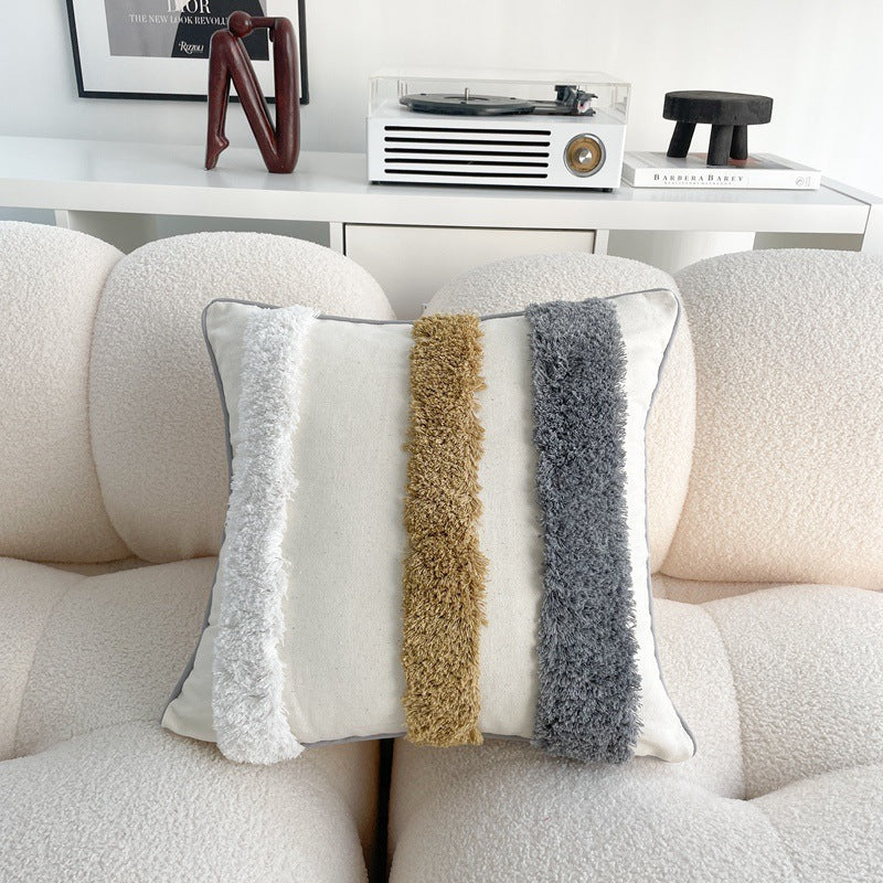 Boho Kissenbezug Baumwolle Leinen – Bild 11 | LuxeStyle