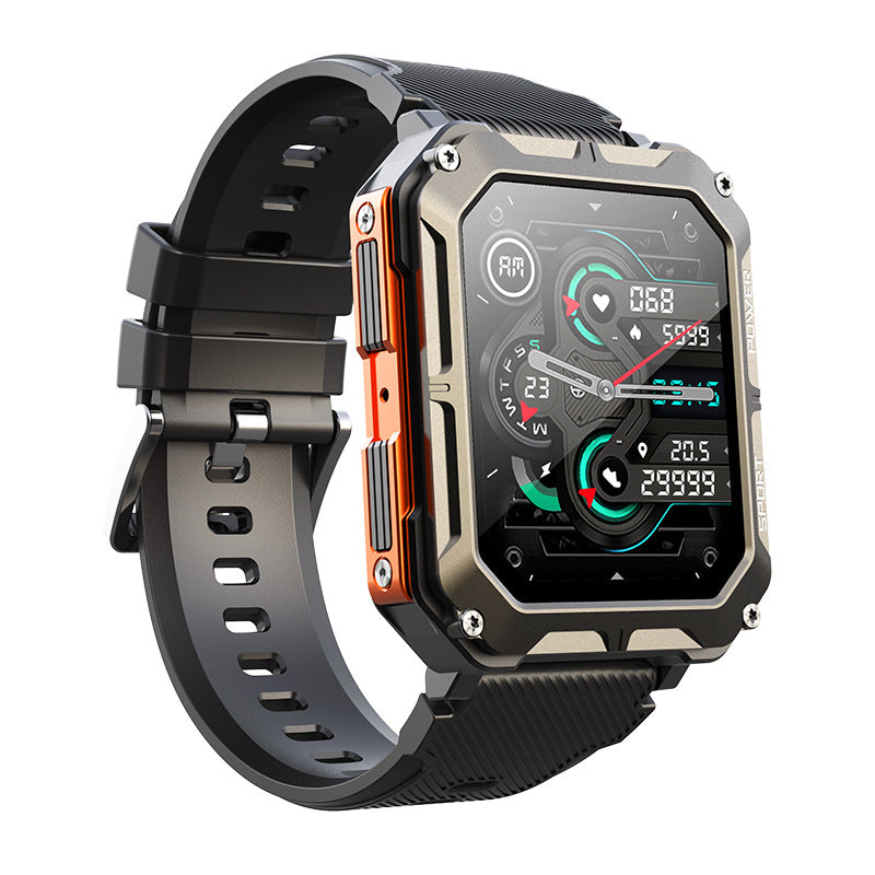Smart-Armband mit Herzfrequenz und Bluetooth-Anrufen