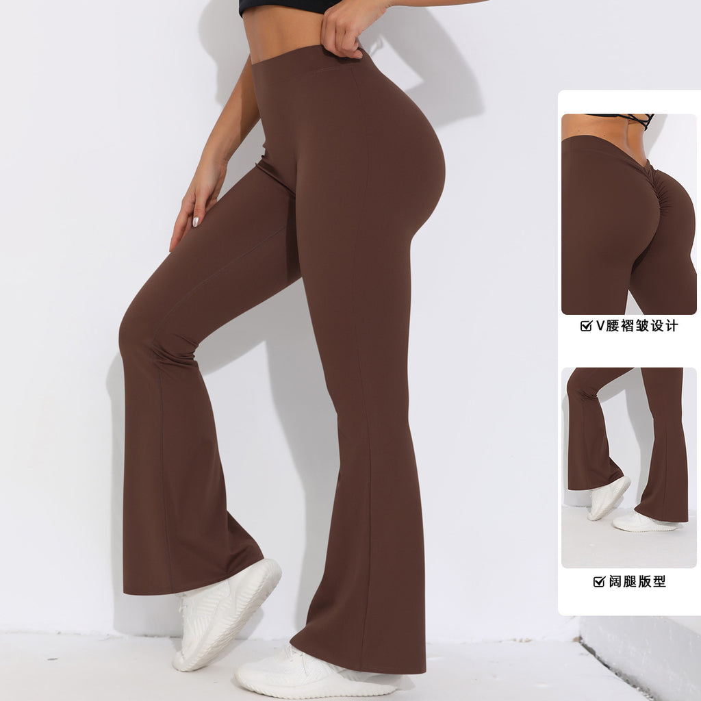V-Waiste, lockere Sommerhose