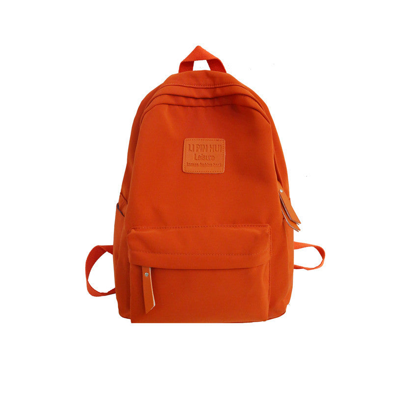 Retro-Schulranzen für Mädchen – 18" Nylon – Bild 2 | LuxeStyle