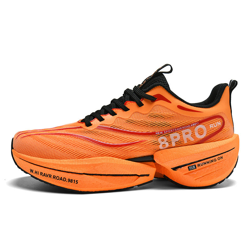 Carbon-Platten Laufschuh mit Dämpfung