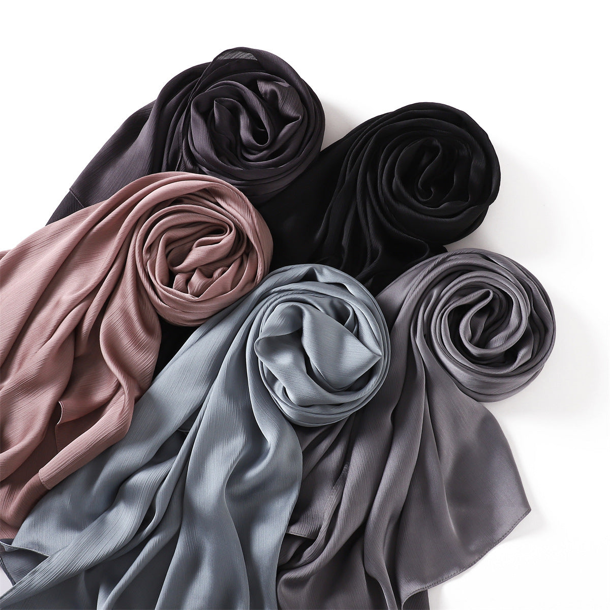 Einfarbiger Sommer-Schal für Damen – Bild 10 | LuxeStyle