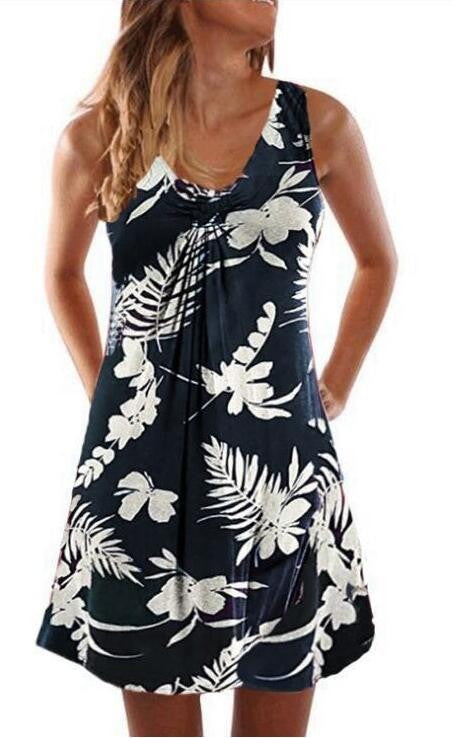 Baumwoll-Sommerkleid