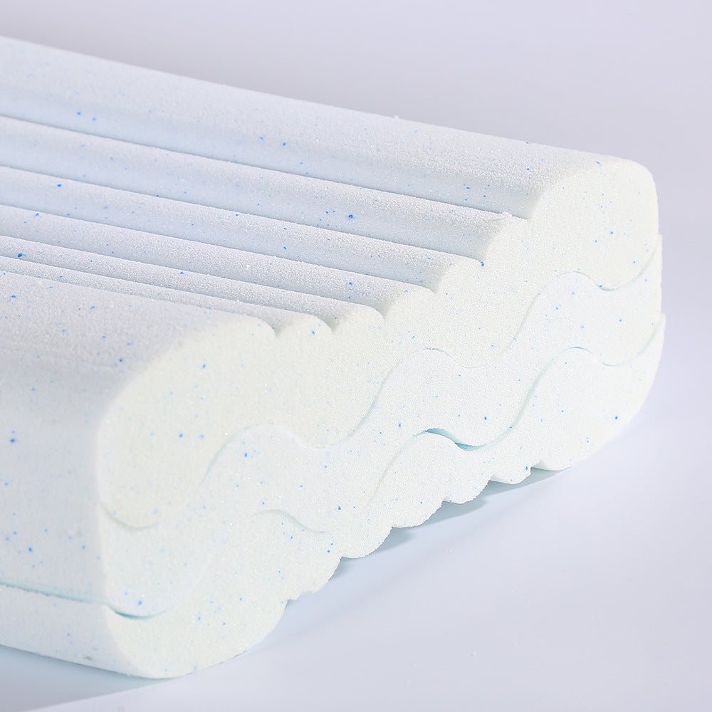 Anpassbares Memory-Schaum Kissen in Wellenform – Bild 5 | LuxeStyle