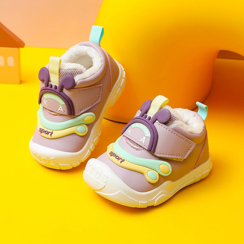 Baby Winter-Schuhe aus Baumwolle mit Klettverschluss | LuxeStyle