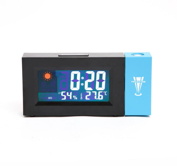 Wetterstation mit Farbdisplay und Projektion