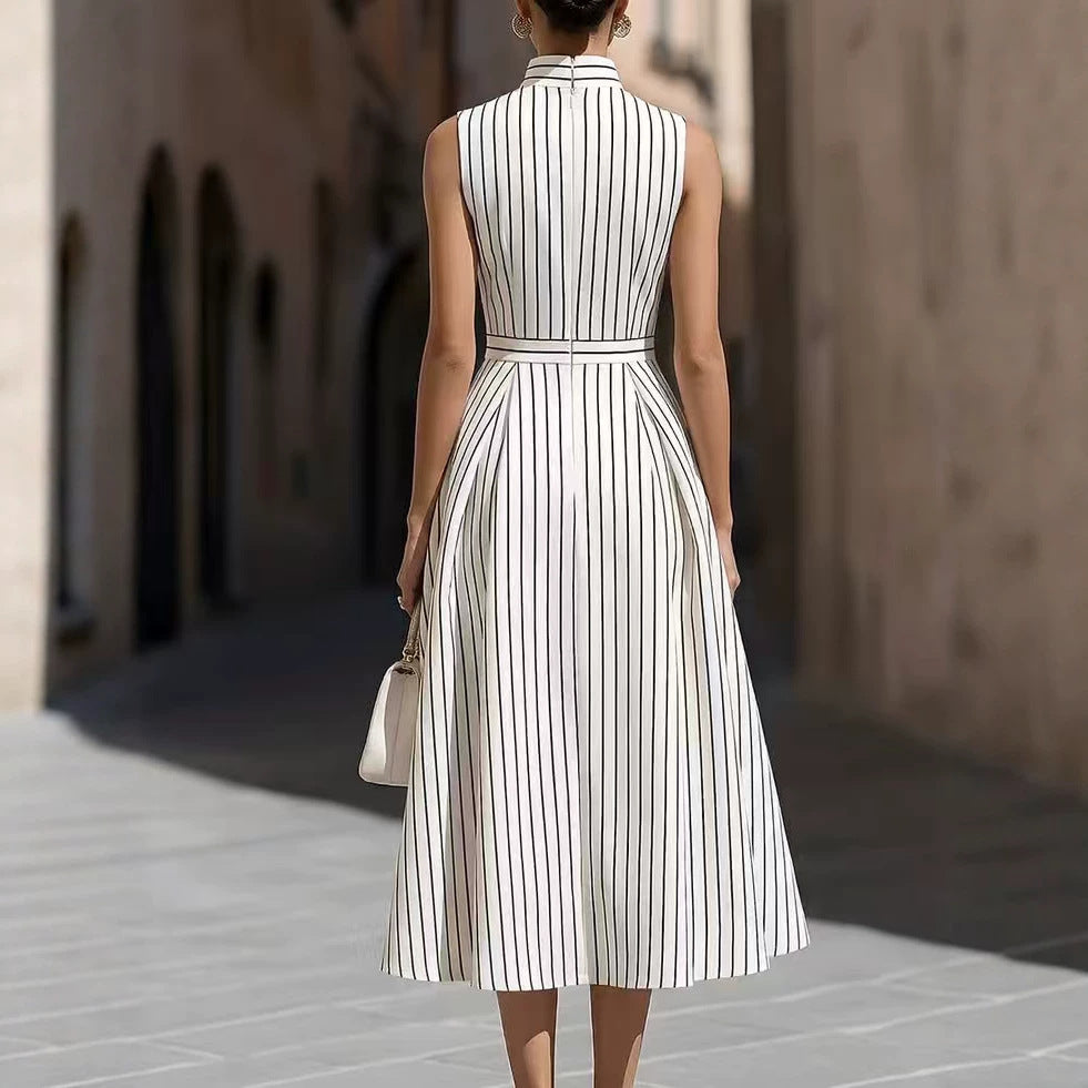 Armloses Lang Damenkleid