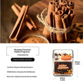 Halloween-Pumpkin-Kerzen,
           Naturkreme mit Pflanzenschaum