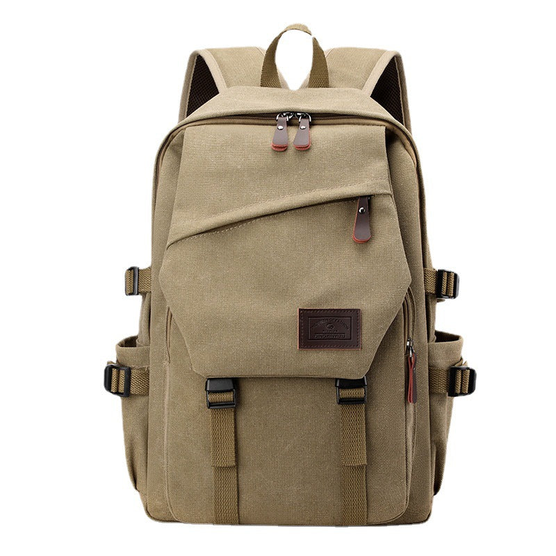 Retro Canvas Rucksack – Bild 7 | LuxeStyle