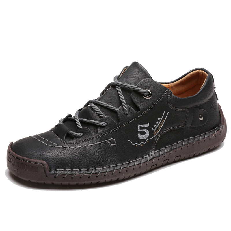 Britische Casual-Leder-Sneaker für Herren – Bild 6 | LuxeStyle