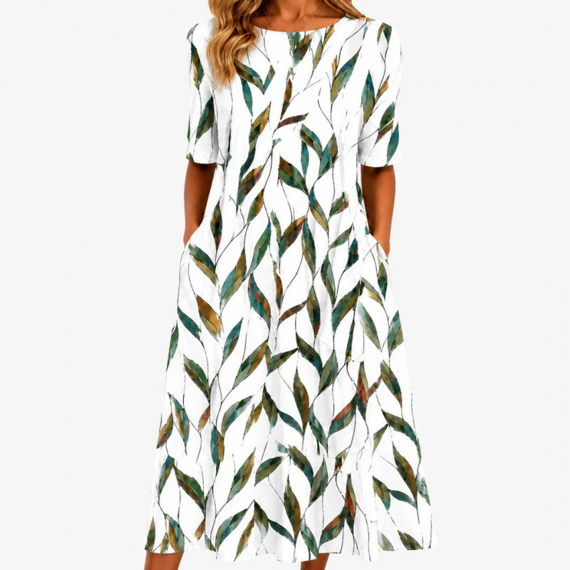 Elegantes Freizeitkleid mit A-Linie