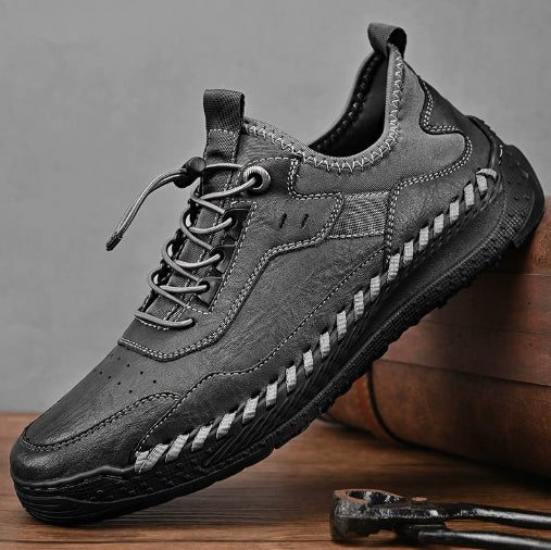 Handgenähte Frühlings-/Herbst-Sneaker für Herren – Bild 5 | LuxeStyle