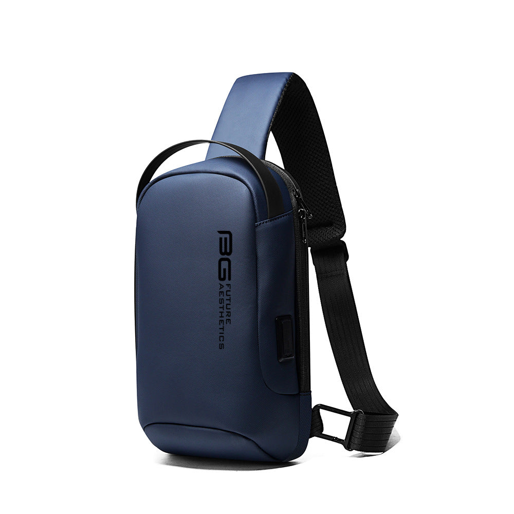 Schultertasche Business mit USB-Anschluss – Bild 6 | LuxeStyle