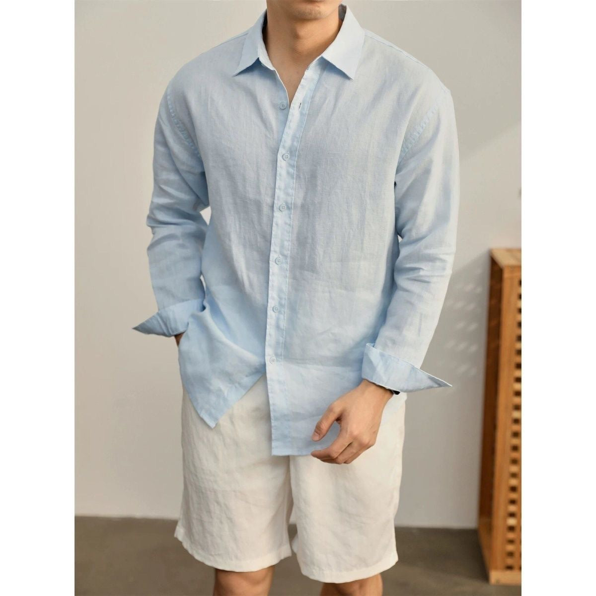 Herren Hemd Langarm "Nouveau Riche" Stil