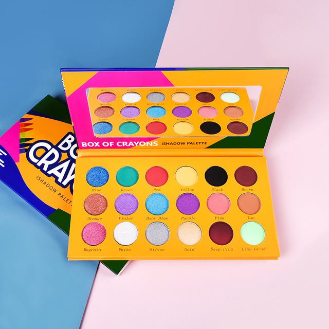 18 Farben Lidschatten-Palette: Matt & Schimmernd – Bild 5 | LuxeStyle